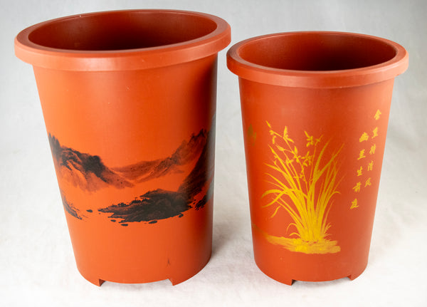 Heavy Duty Round Plastic Orchid Planter 5.75