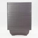 Rectangular Dark Brown Plastic Bonsai Training Pot - 7.5