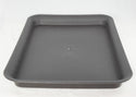 Rectangular Dark Brown Plastic Humidity/Drip Tray - 7