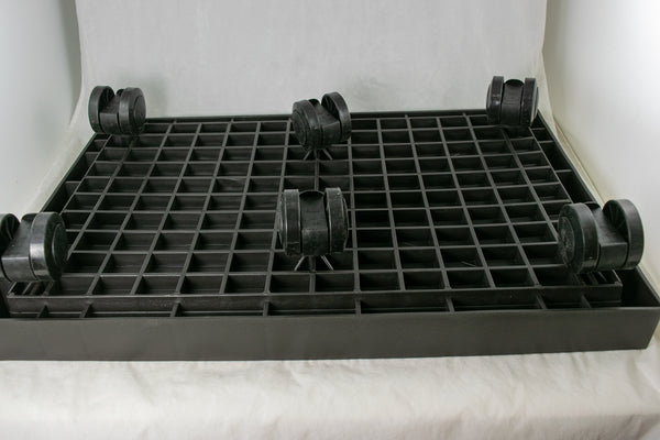 Square Heavy Duty Humidity/Drip Tray with Casters - 11.5