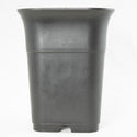 Mixed Square Black Plastic Cascade Bonsai Training Pots - 3.25