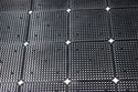 Mixed Square Black Plastic Drainage Mesh/Screen/Net - 1.75