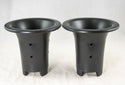 Japanese Heavy Duty Plastic Trumpet Shaped Orchid Planter 5