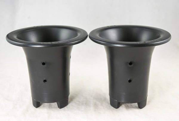 Japanese Heavy Duty Plastic Trumpet Shaped Orchid Planter 5