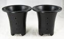 Japanese Heavy Duty Plastic Trumpet Shaped Orchid Planter 5