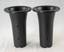 Japanese Heavy Duty Plastic Trumpet Shaped Orchid Planter - 4 to 7.25
