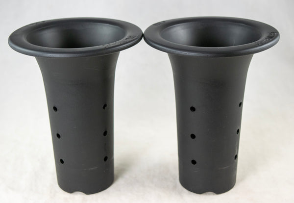 Japanese Heavy Duty Plastic Trumpet Shaped Orchid Planter - 4 to 7.25