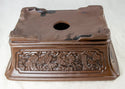 Vintage Rectangular Yixing Zisha Bonsai Pot + Mesh - 12