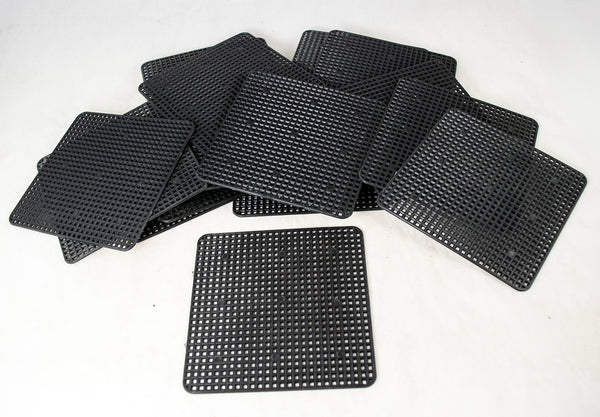 Heavy Duty Square Black Plastic Drainage Mesh/Net/Screen 2