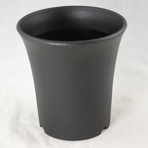 Mixed Round/Square Black Plastic Cascade Bonsai Training Pots - 3.25