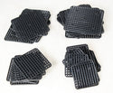 Mixed Square Black Plastic Drainage Mesh/Screen/Net - 1.75