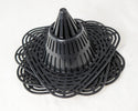 Japanese Yubonzai Unique Cone Shape Plastic Drainage Mesh for Flower Pot  2.25