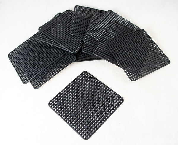 Heavy Duty Square Black Plastic Drainage Mesh/Net/Screen 2
