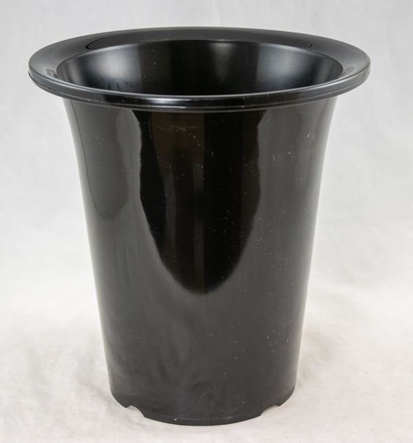 Japanese Round Glossy Plastic Cascade Bonsai Pot, Orchid Planter - 5