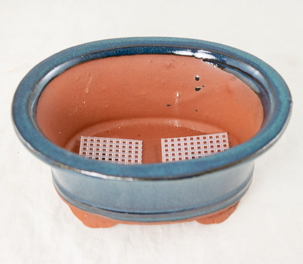 Yubonzai Oval Glazed Shohin Bonsai Pot, Cactus & Succulent Planter Yubonzai Oval Glazed Shohin Bonsai Pot, Cactus & Succulent Planter