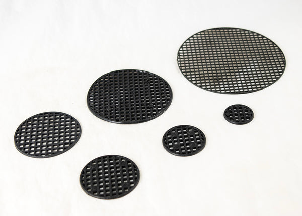 Round Black Plastic Drainage Mesh/Net/Screen -  1