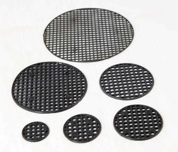 Round Black Plastic Drainage Mesh/Net/Screen -  1