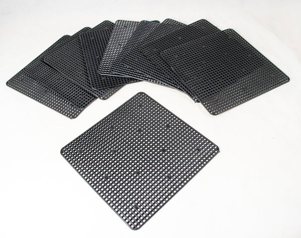 Heavy Duty Square Black Plastic Drainage Mesh/Net/Screen 2