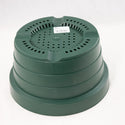 Japanese Heavy Duty Round Green Plastic Bonsai Training Pot - 8.25