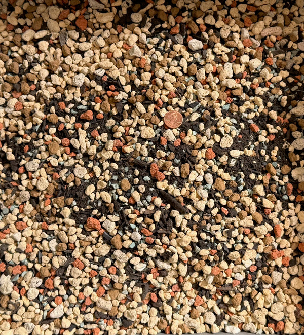 Premium Mixed Aroid Soil w/Kanuma, Ezo Sand, Keiseki, Charcoal & Compost - Medium