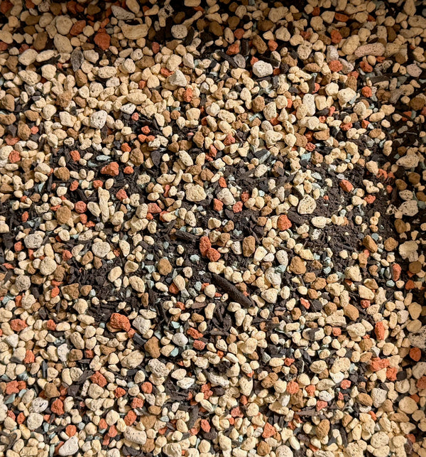 Premium Mixed Aroid Soil w/Kanuma, Ezo Sand, Keiseki, Charcoal & Compost - Medium