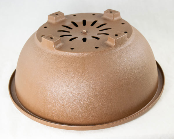 Japanese Heavy Duty Round Plastic Bonsai Training Pot - 11.75