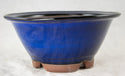 Japanese Yokkaichi Round Glazed Bonsai Pot 6