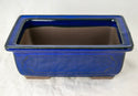 Japanese Yokkaichi Royal Blue Bonsai Pot  6.25