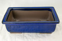 Japanese Yokkaichi Royal Blue Bonsai Pot  6.25