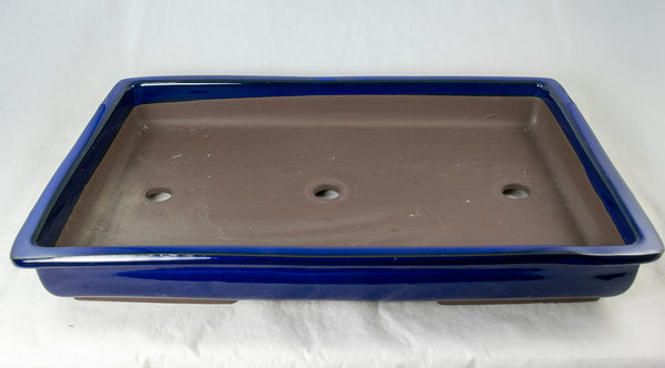 Japanese Yokkaichi Slim Forest & Raft Bonsai Pot 12.25