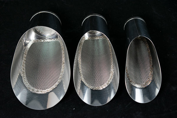 3 Pcs Set Japanese Stainless Soil Scoop with Build in Mesh