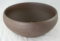 Japanese Round Yokkaichi Unglazed Bonsai Pot  7.5