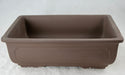 Japanese Yokkaichi Unglazed Bonsai Pot + Mesh  9.75