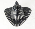 Japanese Yubonzai Unique Cone Shape Plastic Drainage Mesh for Flower Pot  2.25