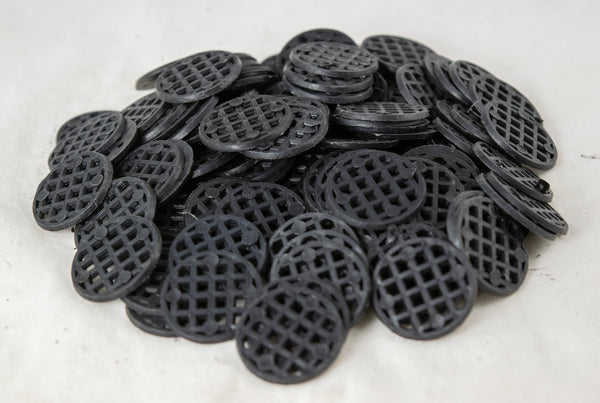 Round Black Plastic Drainage Mesh/Net/Screen -  1