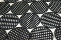 Round Black Plastic Drainage Mesh/Screen/Net - 2