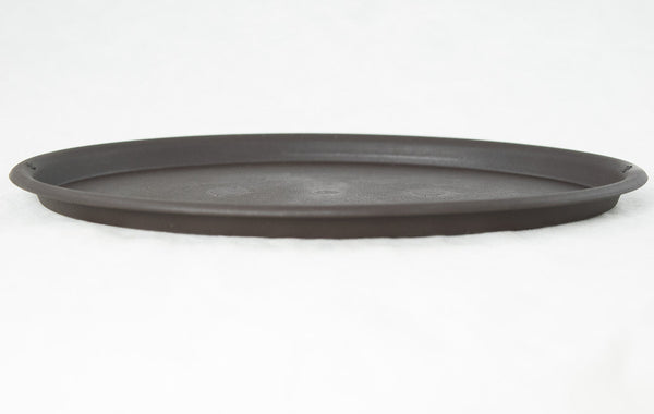 Oval Brown Plastic Humidity/Drip Trays - 9