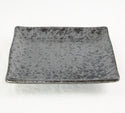 Square Black Stain Ceramic Humidity/Drip Tray - 5.25