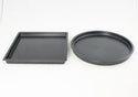 2 Japanese Plastic Round/Square Humidity/Drip Trays - 7.5