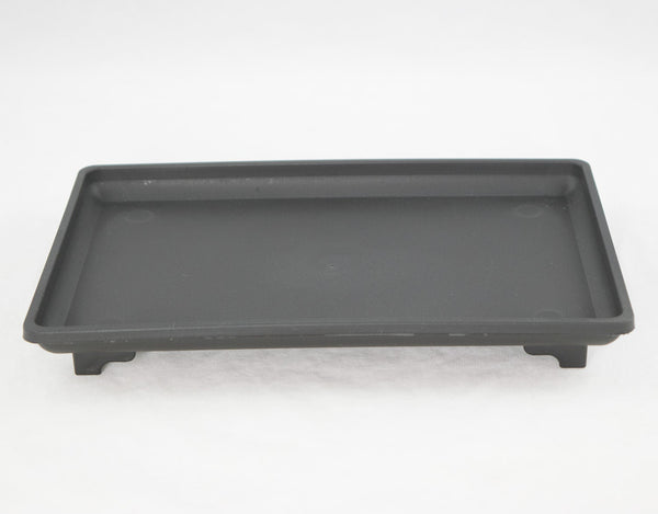Rectangular Black Plastic Humidity/Drip Tray - 10.5