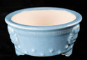 Vintage Fine Round Drum Bonsai Pot + Mesh 6.25