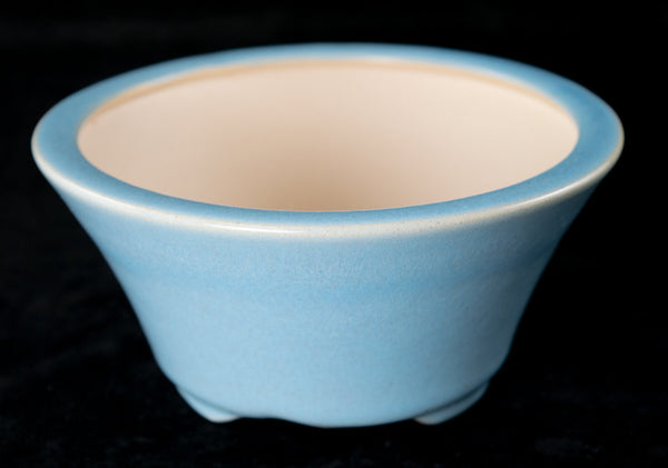 Fine Round Shohin Bonsai Pot + Mesh 5.5