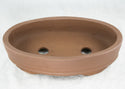 Oval Yixing Zisha Bonsai Pot + Mesh - 12