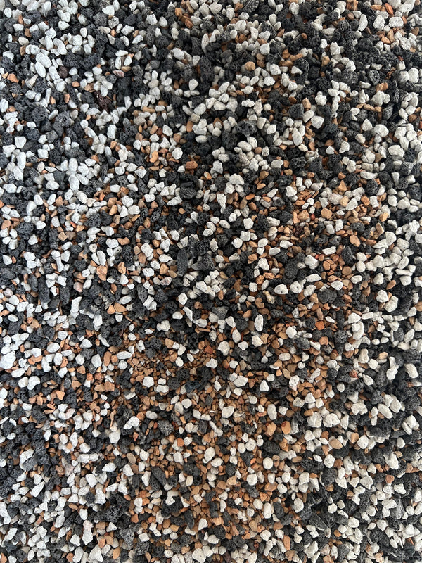 Pre Mixed Black Lava, Pumice & Turface for Soil Mix - Small Grain