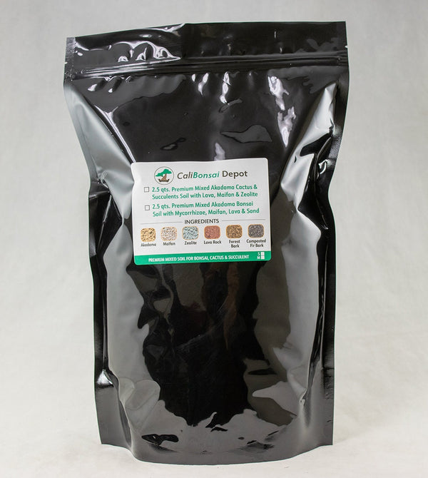 Premium Mixed Akadama Bonsai Soil - Small Grain