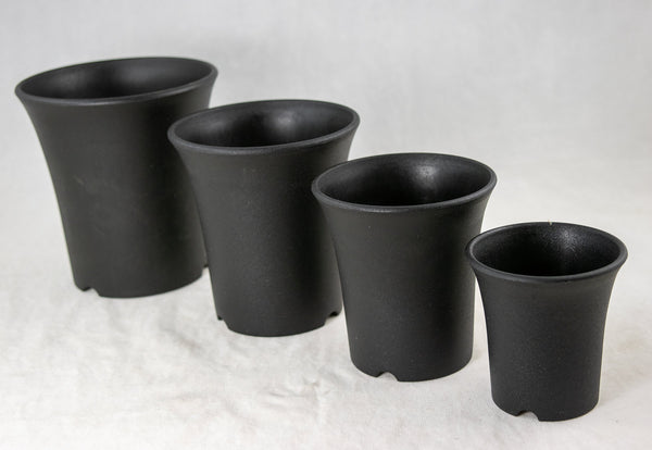 4 Mix Japanese Round Cascade Plastic Pot - 2.75