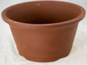 Round Yixing Zisha Bonsai Pot + Mesh - 5.75