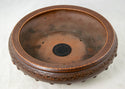 Vintage Round Yixing Drum Zisha Bonsai Pot + Mesh - 10